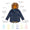 3 in 1 Waterproof Parka Navy