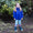 Waterproof Puffer Jacket Blue