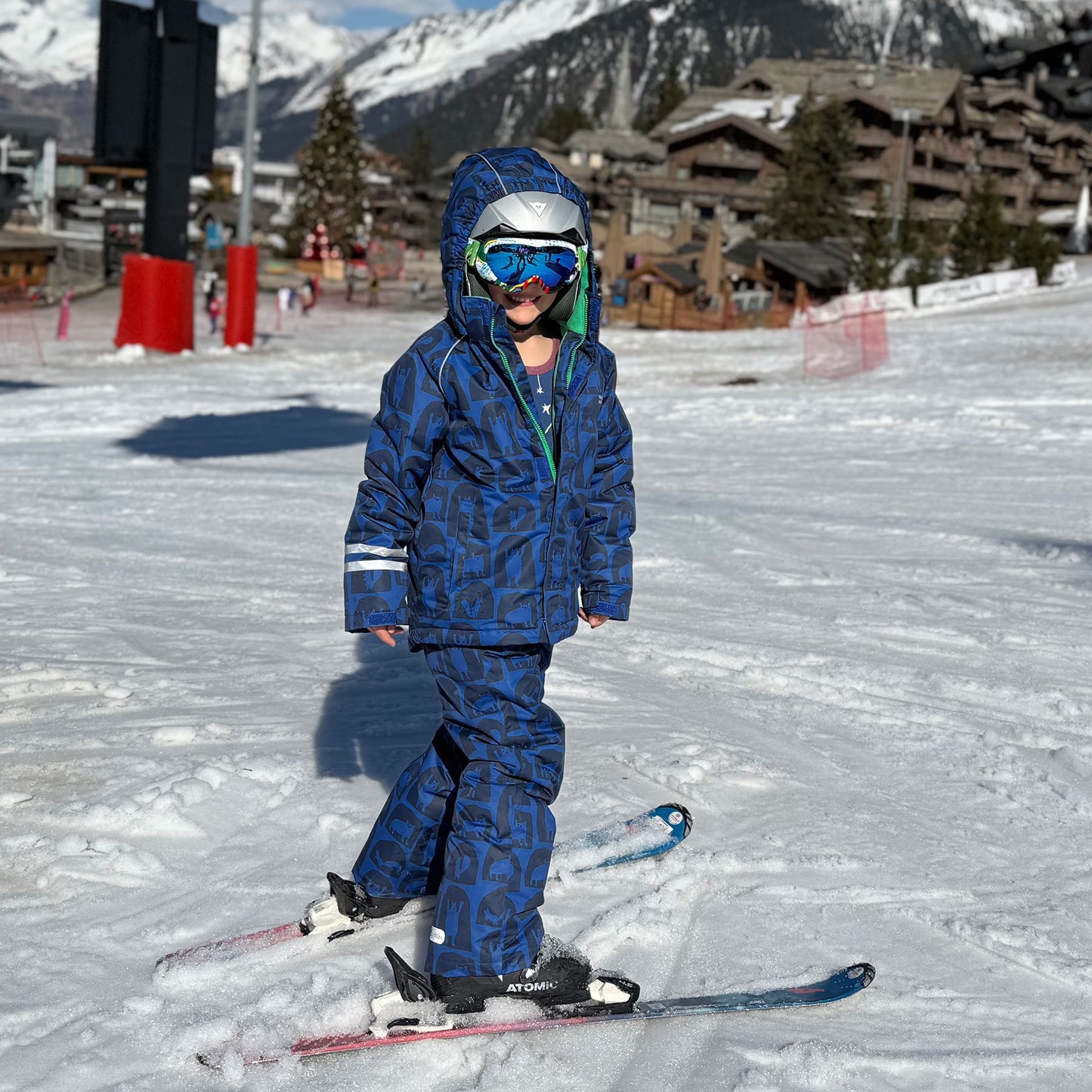 Blizzard Kids Ski Jacket Blue Cave