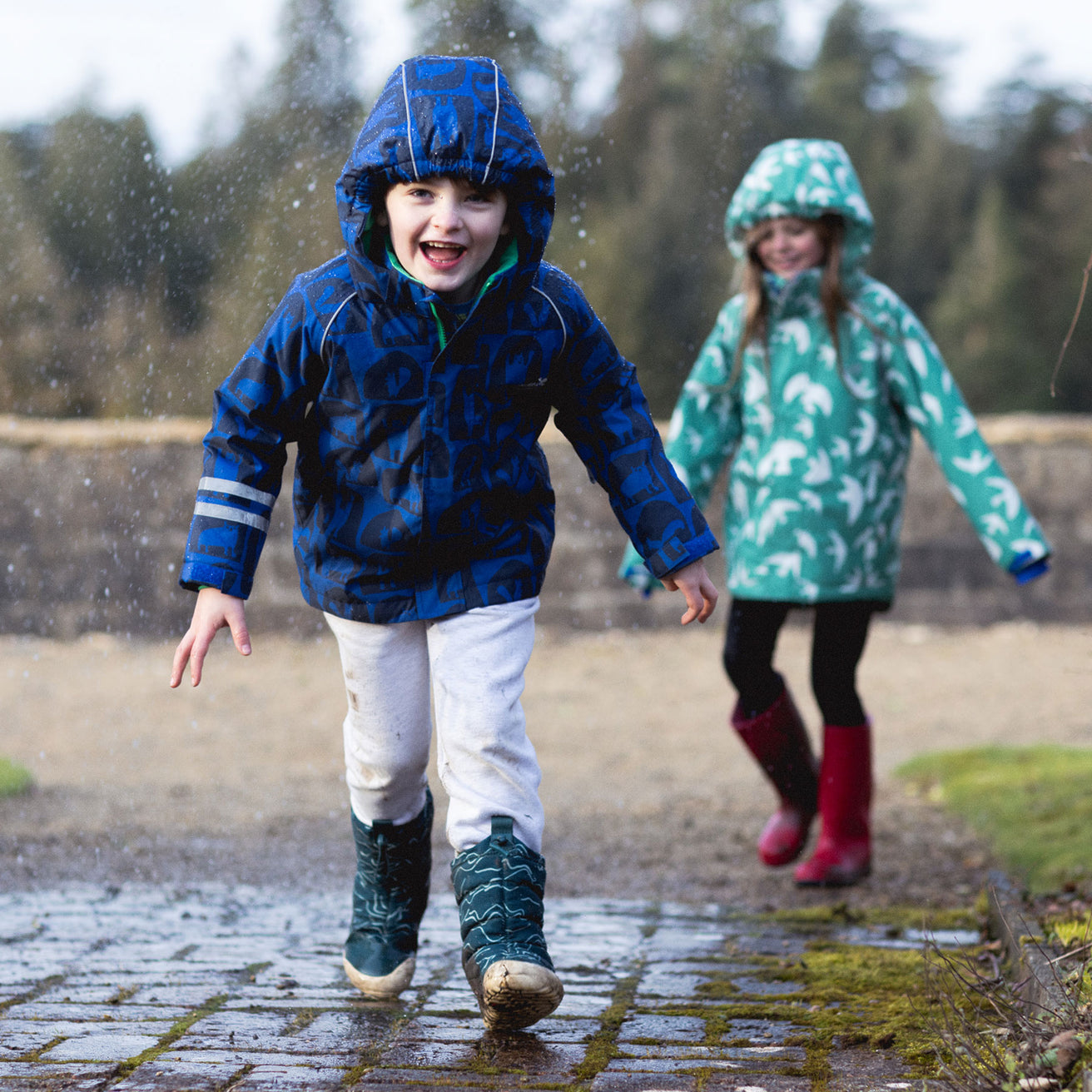 Blizzard Kids Ski Jacket Blue Cave Kids - Muddy Puddles