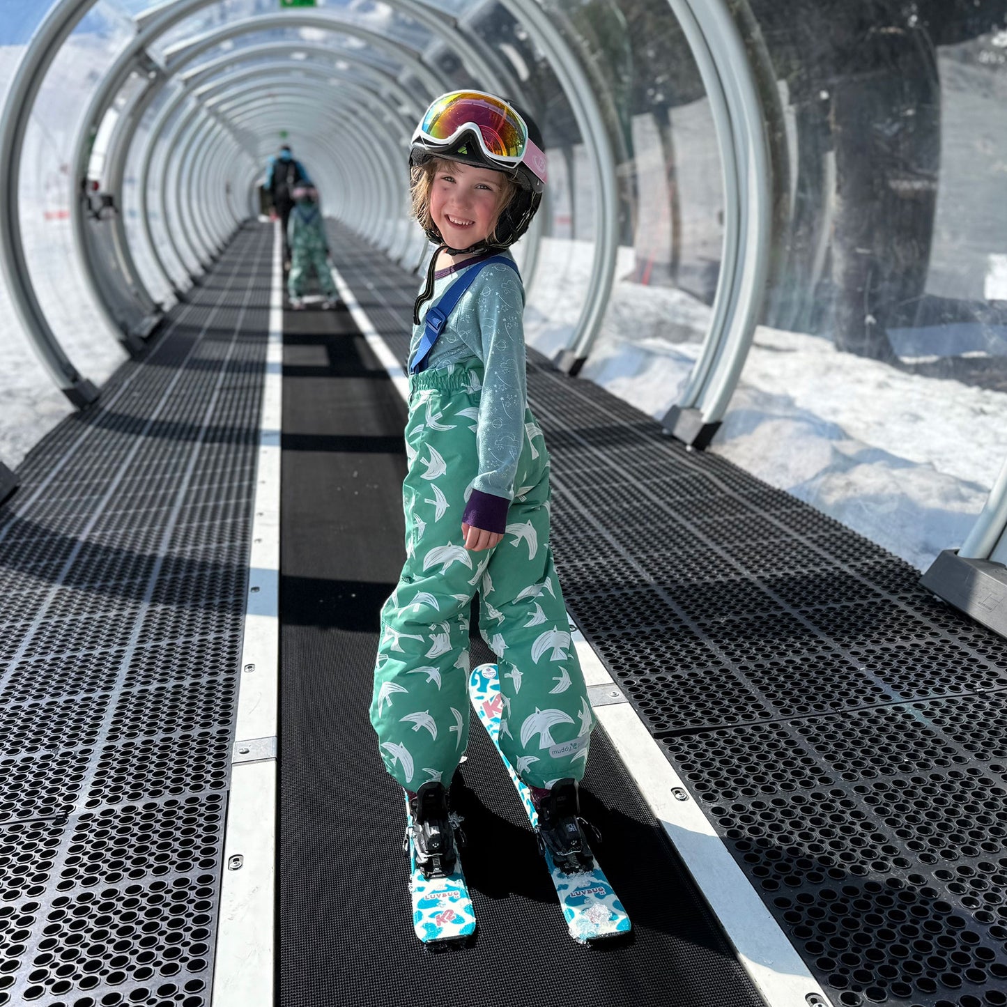 Blizzard Ski Salopettes Green Bird