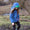 Trapper Hat Blue Lightning