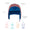 Trapper Hat Pink Raindrop