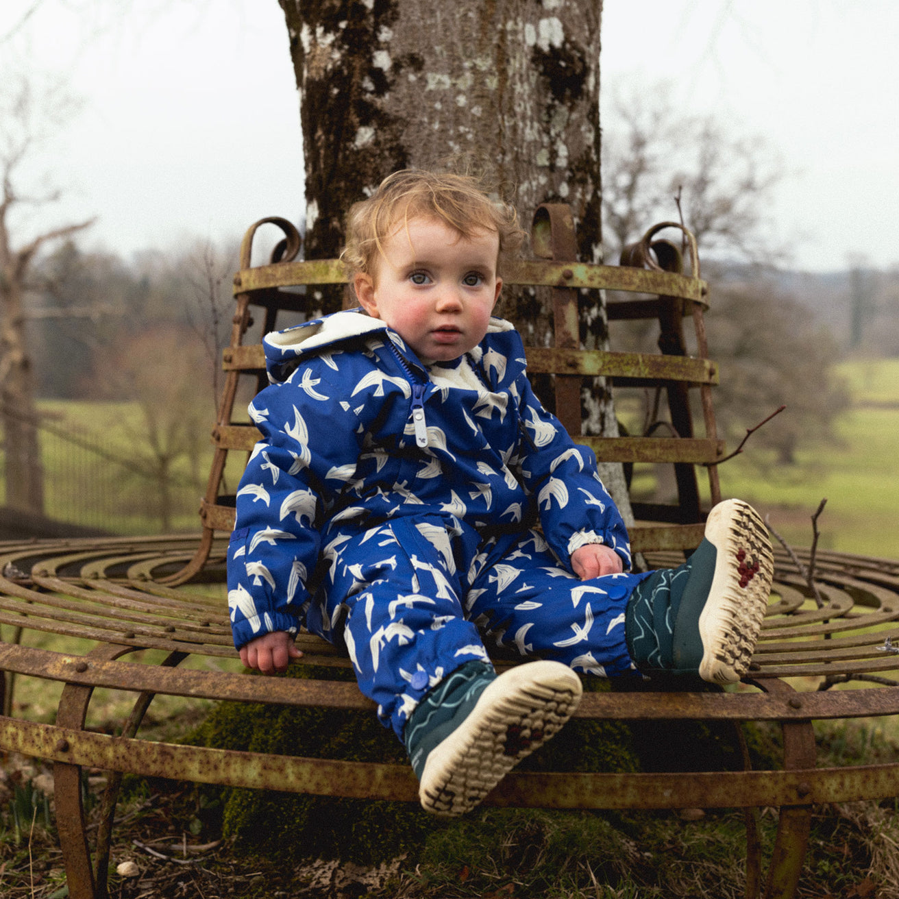 Vivobarefoot Tracker Boot Green Mountains Kids - Muddy Puddles