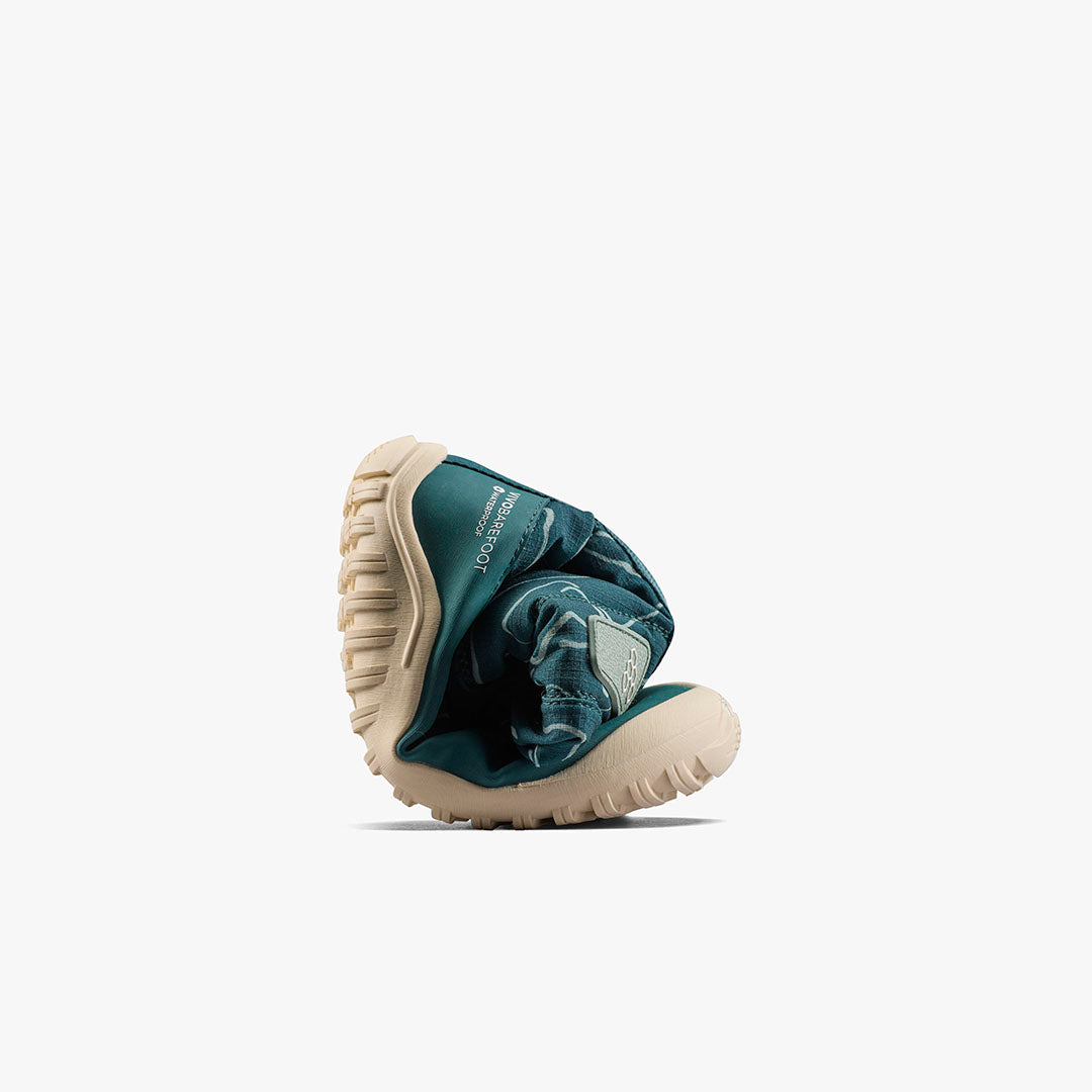 Vivobarefoot Tracker Boot Green Mountains Kids - Muddy Puddles