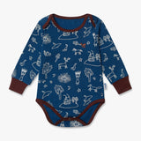 Thermal Baby Grow Blue