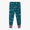Kids Thermal Leggings Green