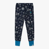 Kids Thermal Leggings Navy