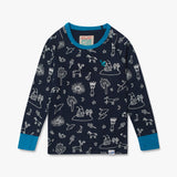 Kids Thermal Top Navy