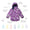 Blizzard Kids Ski Jacket Lilac Weather: Durable, waterproof jacket with storm-flap, articulated sleeves, reflective details, snow guard, adjustable hood, cuffs, and hem; ideal for winter sports.
