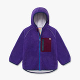 Borg Fleece Jacket Purple