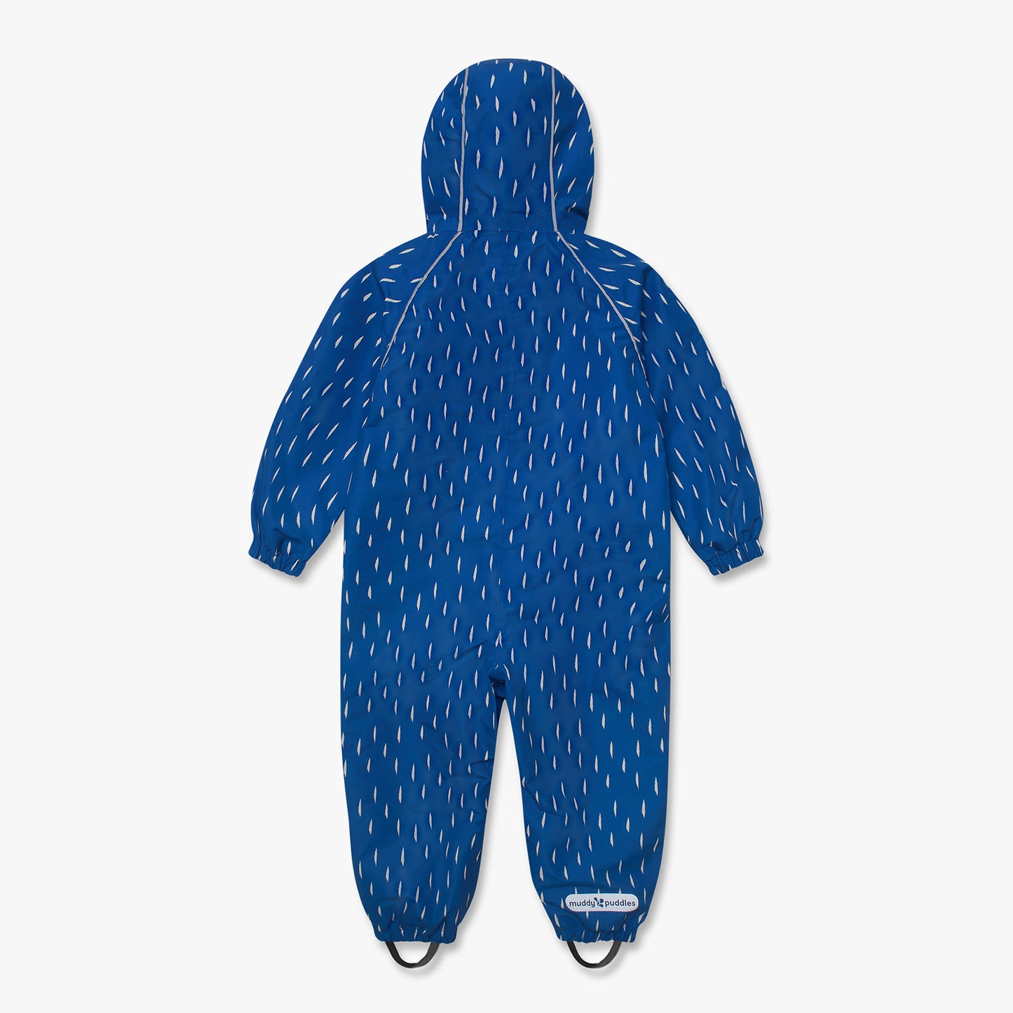 EcoSplash Fleece Lined Waterproof Puddle Suit Blue