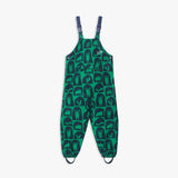 EcoSplash Fleece Lined Waterproof Dungarees Green Cave
