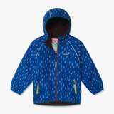 EcoSplash Fleece Lined Waterproof Jacket Blue