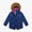 Waterproof Parka Blue Leopard