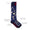 Puddlestomper Welly Socks Blue Moon: Durable, cushioned knee-high socks with moisture-wicking merino wool, snug Lycra fit, and fine toe seams for comfort and reduced blisters.