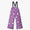 Blizzard Ski Salopettes Lilac Weather: Durable children's waterproof pants with adjustable black suspenders and weather icon prints. Ideal for active outdoor play in wet conditions.