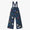 Blizzard Ski Salopettes Navy Weather: children’s waterproof over-trousers with weather-themed print and adjustable suspenders, ideal for outdoor play and keeping dry.