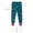 Kids Thermal Leggings Green with whimsical motifs, soft and wickable fabric, featuring brushed inside. Highlights include breathable, machine washable, and soft fabric for durable outdoor comfort.