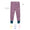 Kids Thermal Leggings Pink feature soft, warm, wickable fabric with a playful white doodle print and teal cuffs, combining durability and comfort for active children.