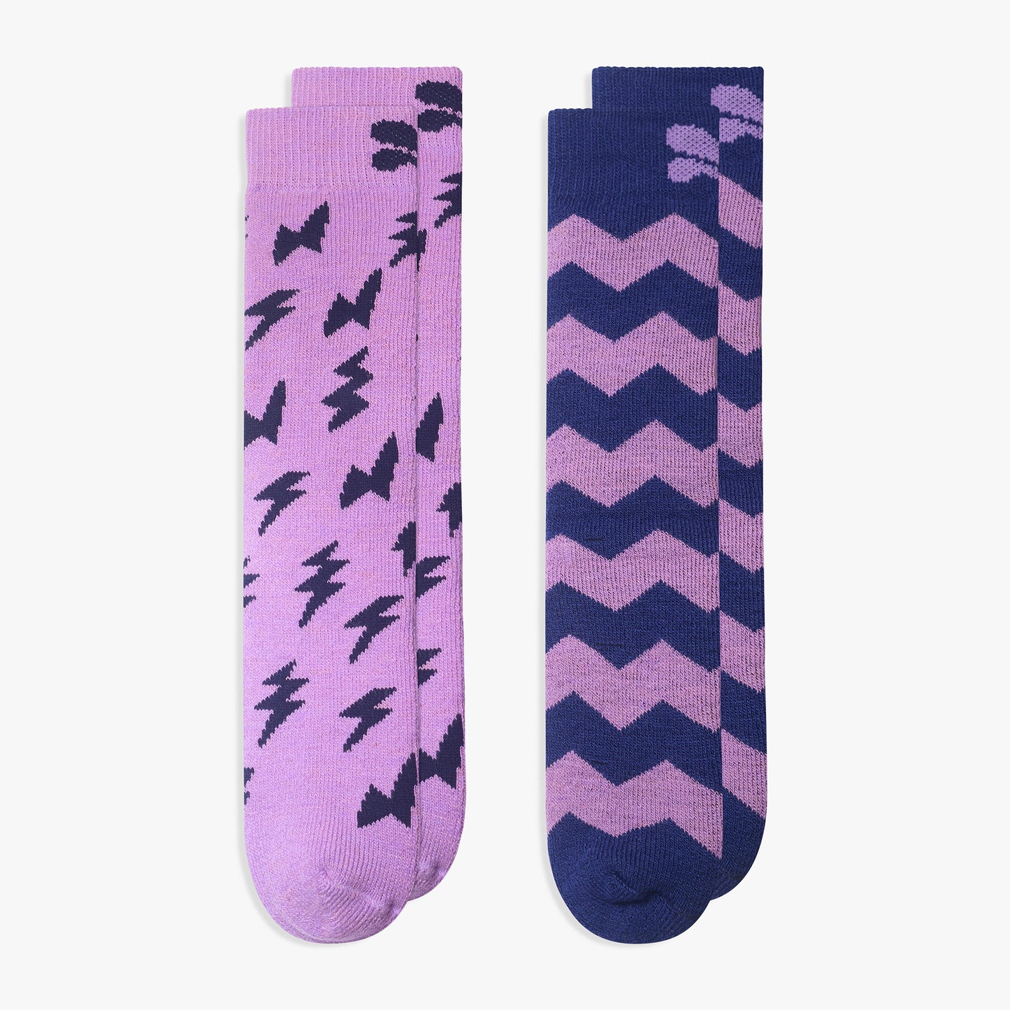 Puddlestomper Twin Pack Socks Pink Blue