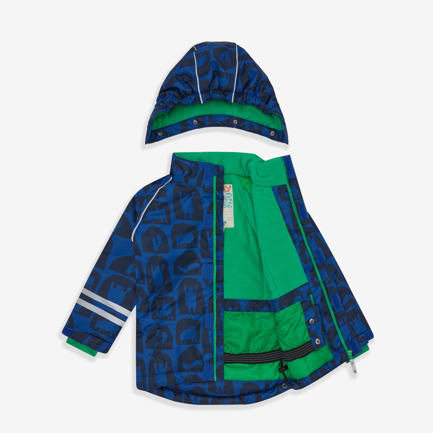 Blizzard Kids Ski Jacket Blue Cave