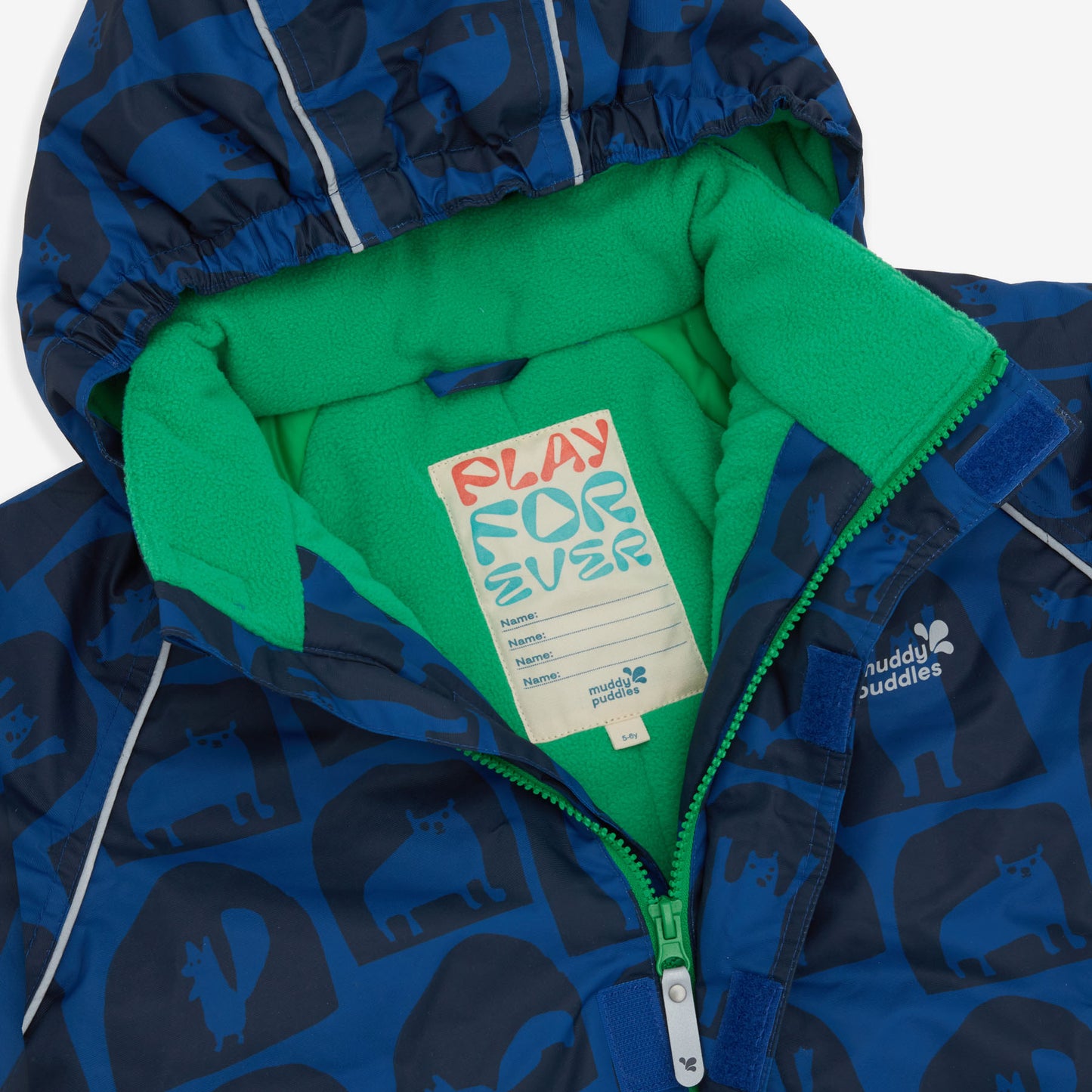 Blizzard Kids Ski Jacket Blue Cave