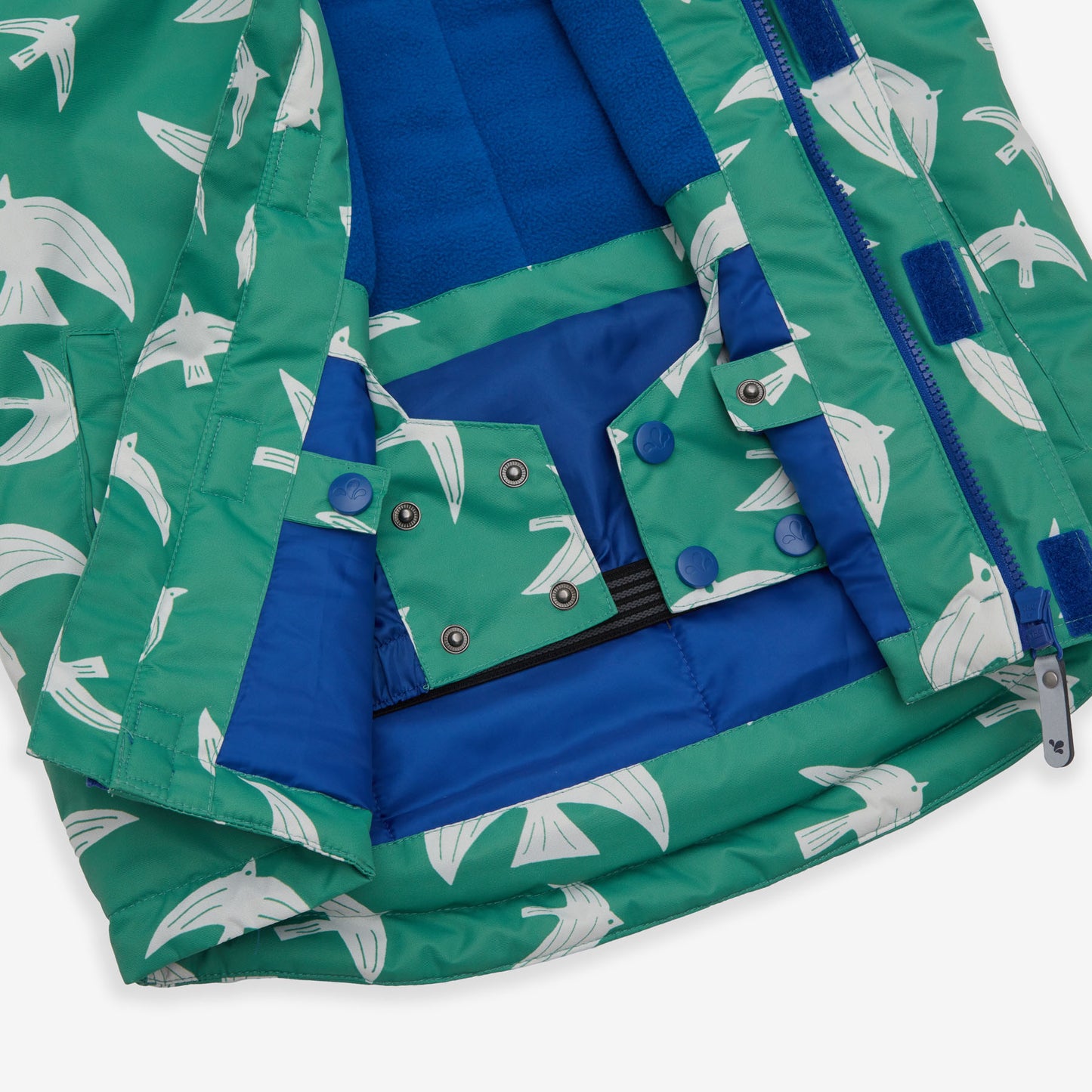 Blizzard Kids Ski Jacket Green Bird