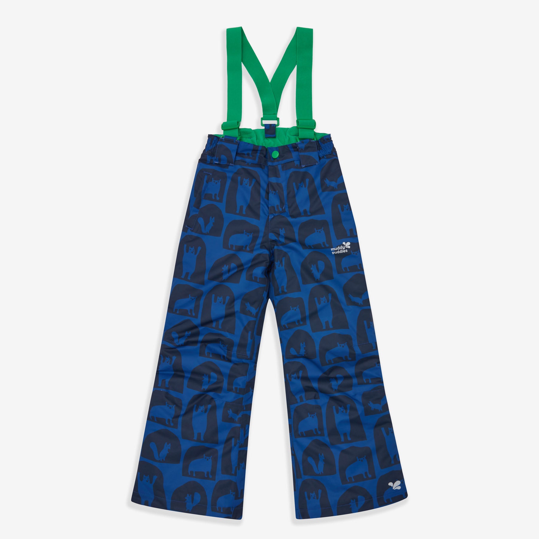【SALE】 CYAN tokyo Over tuck salopettes Blizzard Ski Salopettes Blue Cave Kids - Muddy Puddles