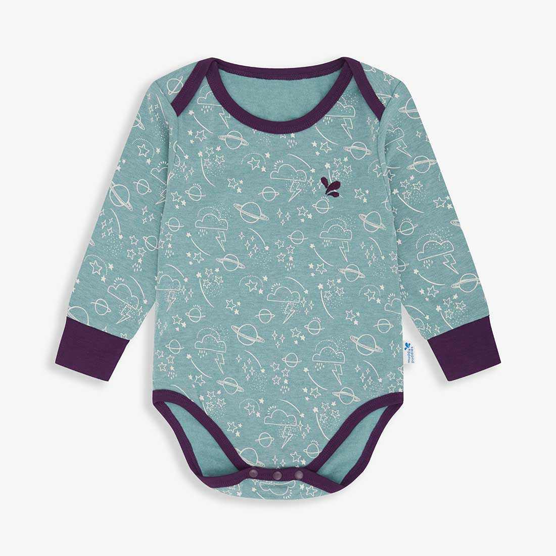 Thermal Baby Grow Green Sage