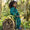 EcoSplash Waterproof Fleece Lined Puddle Suit Green Cave