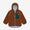 Borg Fleece Jacket Brown