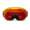 Bloc Moon Ski Goggles Black Frame Red