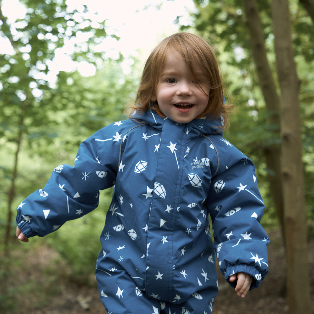 Waterproof Puffer Jacket Pink - Muddy Puddles Kids Waterproofs & Swim