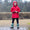 Puddleflex Waterproof Fleece Lined Jacket Red