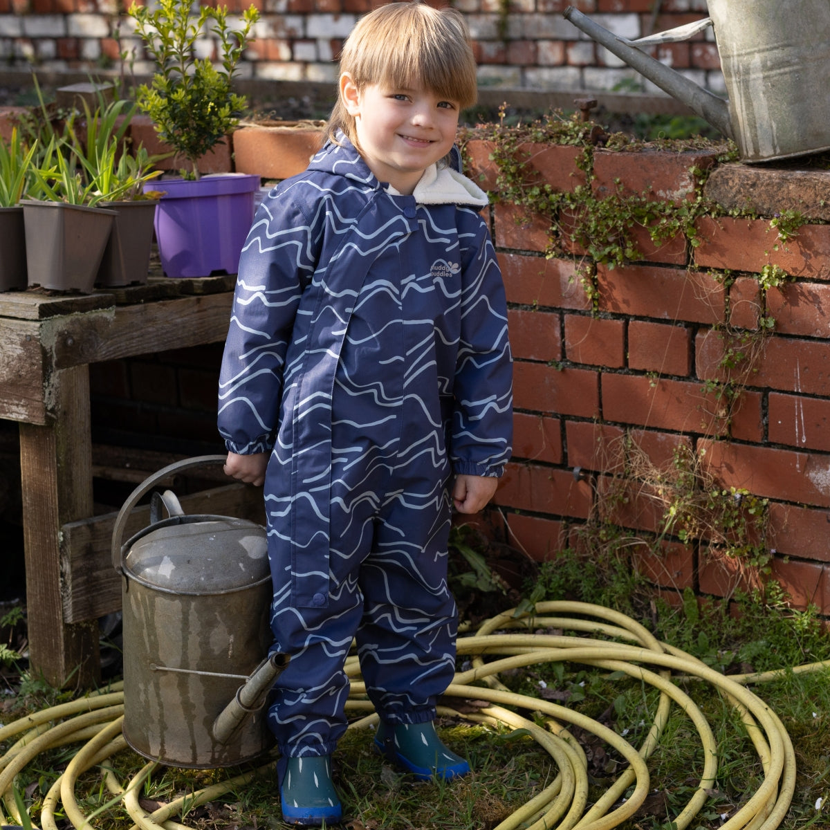 3 in 1 Waterproof Scampsuit Blue Mountains