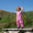 EcoLight Waterproof Dungarees Pink Starfish