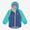 EcoLight Waterproof Lightweight Jacket Blue Colourblock