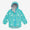 EcoLight Waterproof Lightweight Jacket Green Raindrops