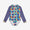 UV Protective Long Sleeve Swimsuit Multi Check
