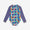 UV Protective Long Sleeve Swimsuit Multi Check