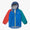 EcoLight Lightweight Waterproof Jacket Blue Colourblock
