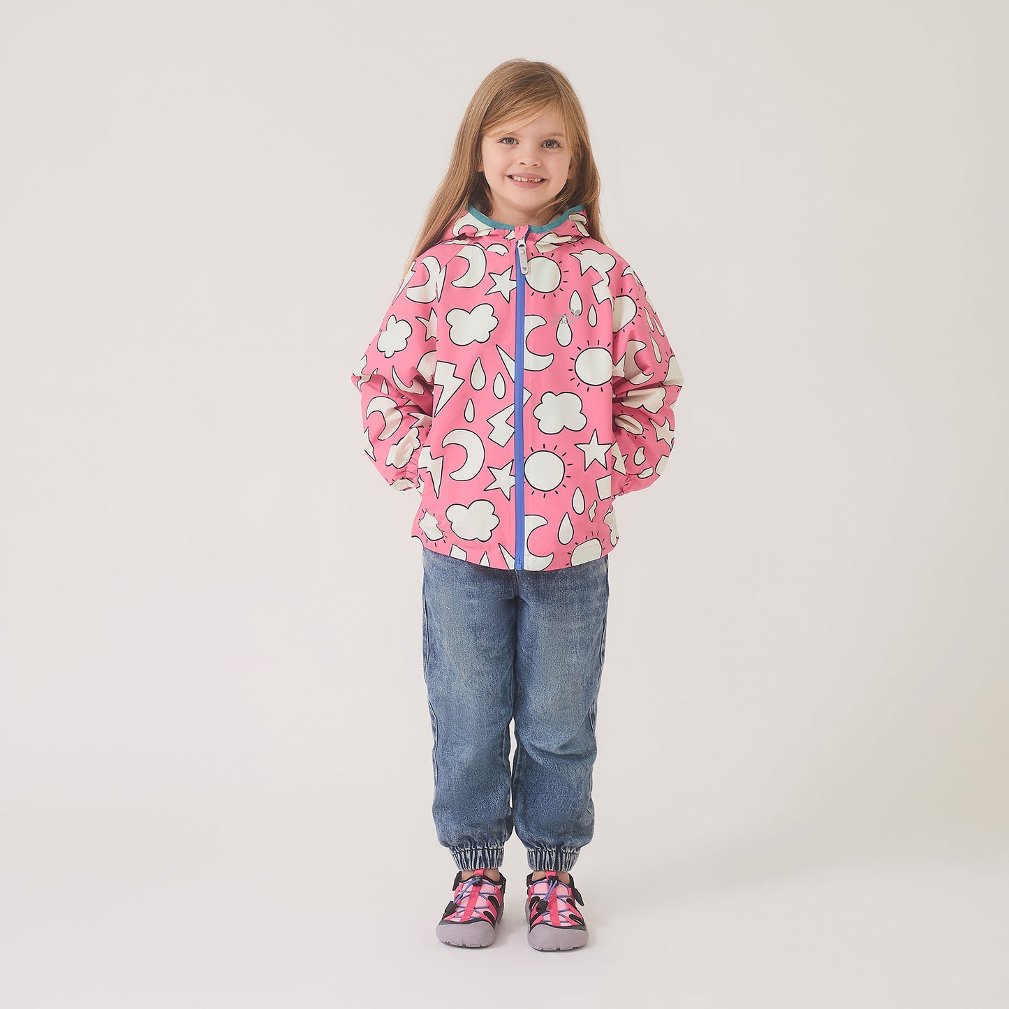 EcoLight Lightweight Waterproof Jacket Pink Weather