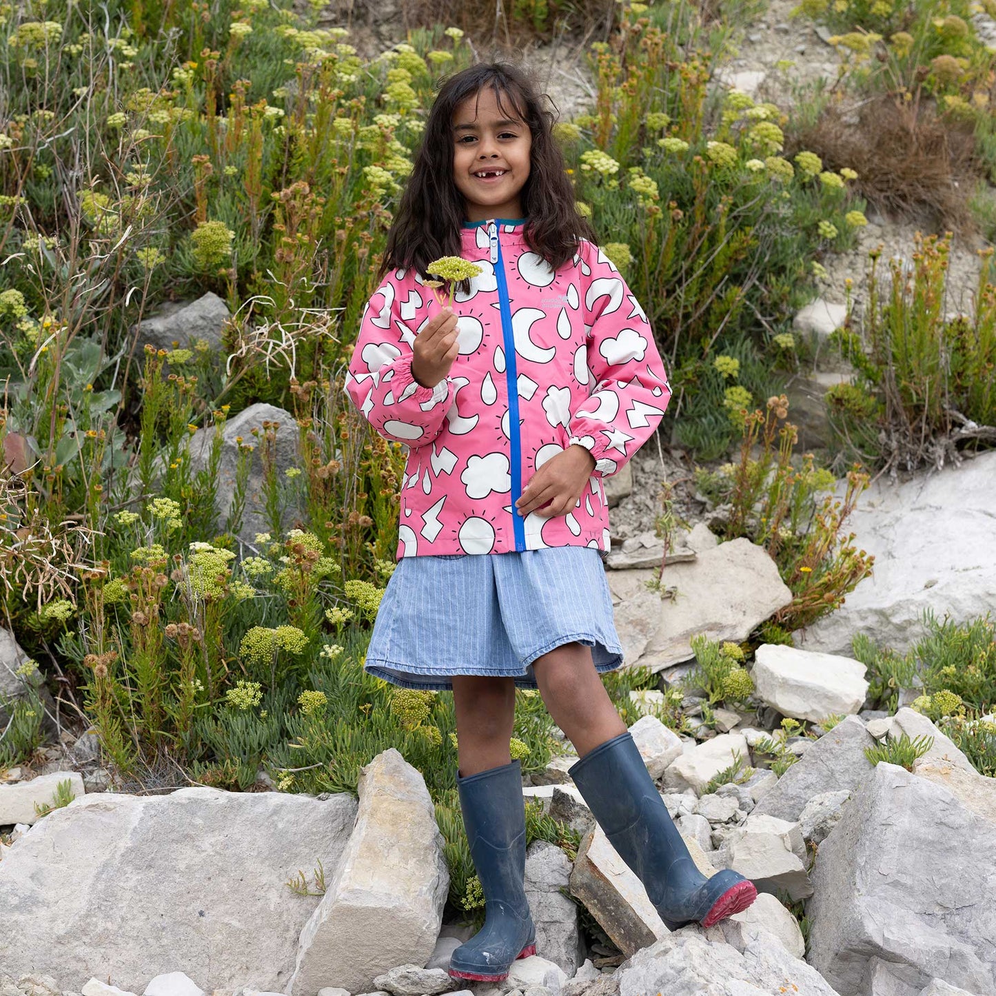 EcoLight Lightweight Waterproof Jacket Pink Weather