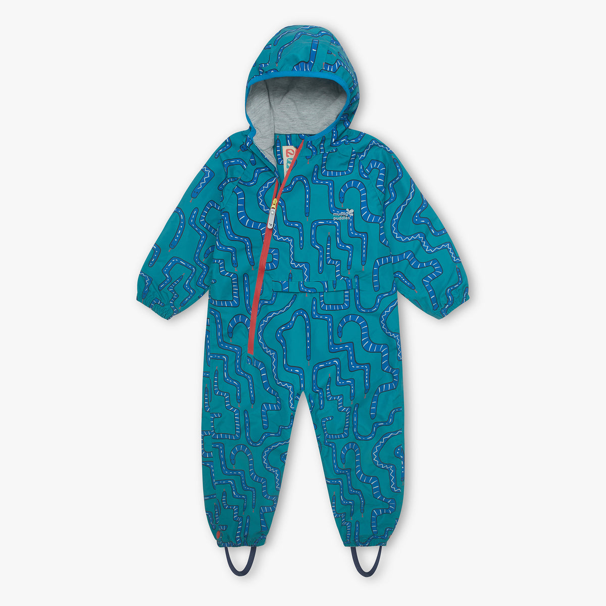 Puddle Cuff EcoLight Lightweight Waterproof Puddle Suit Green Snake Kids - Muddy ...