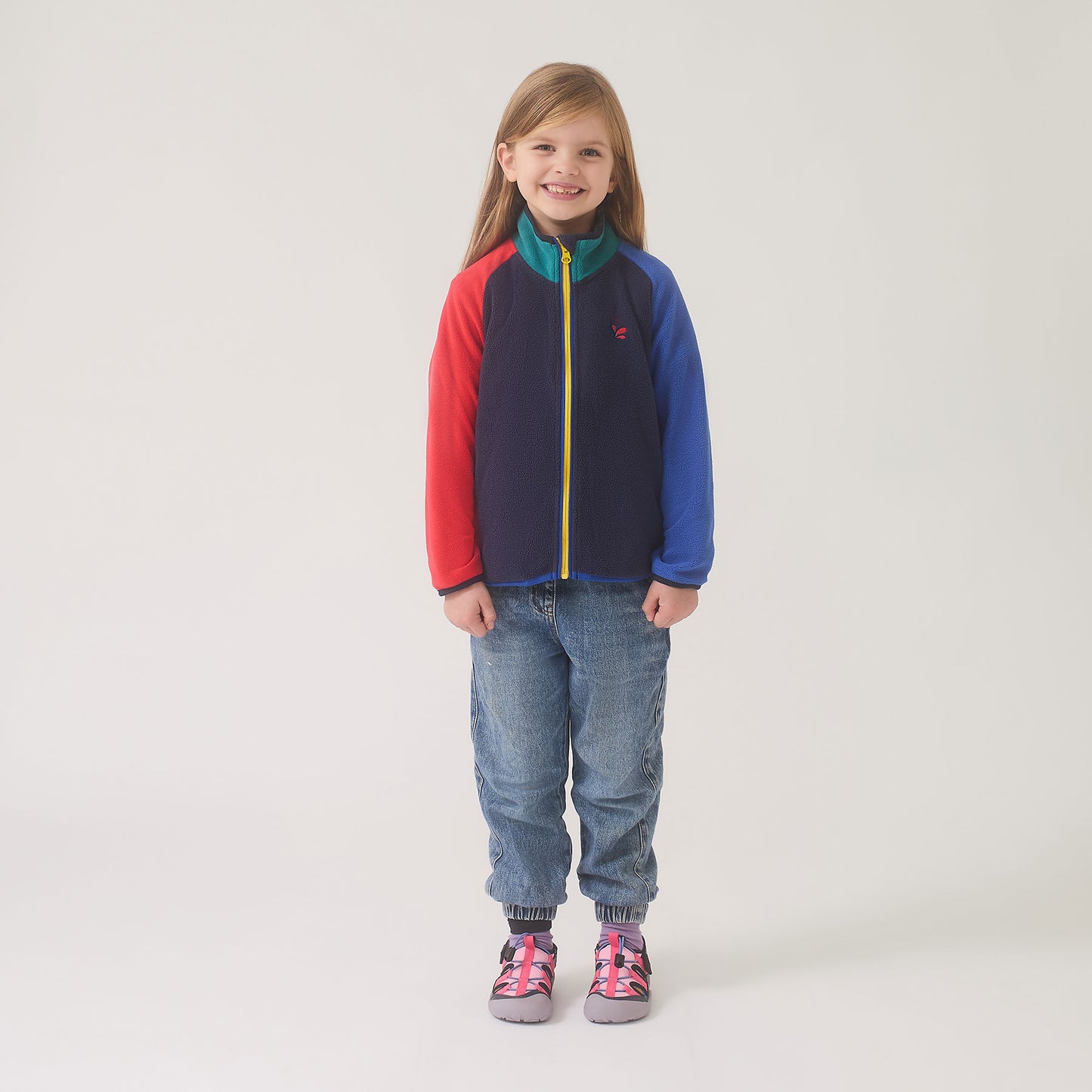 Kids Fleece Jacket Blue