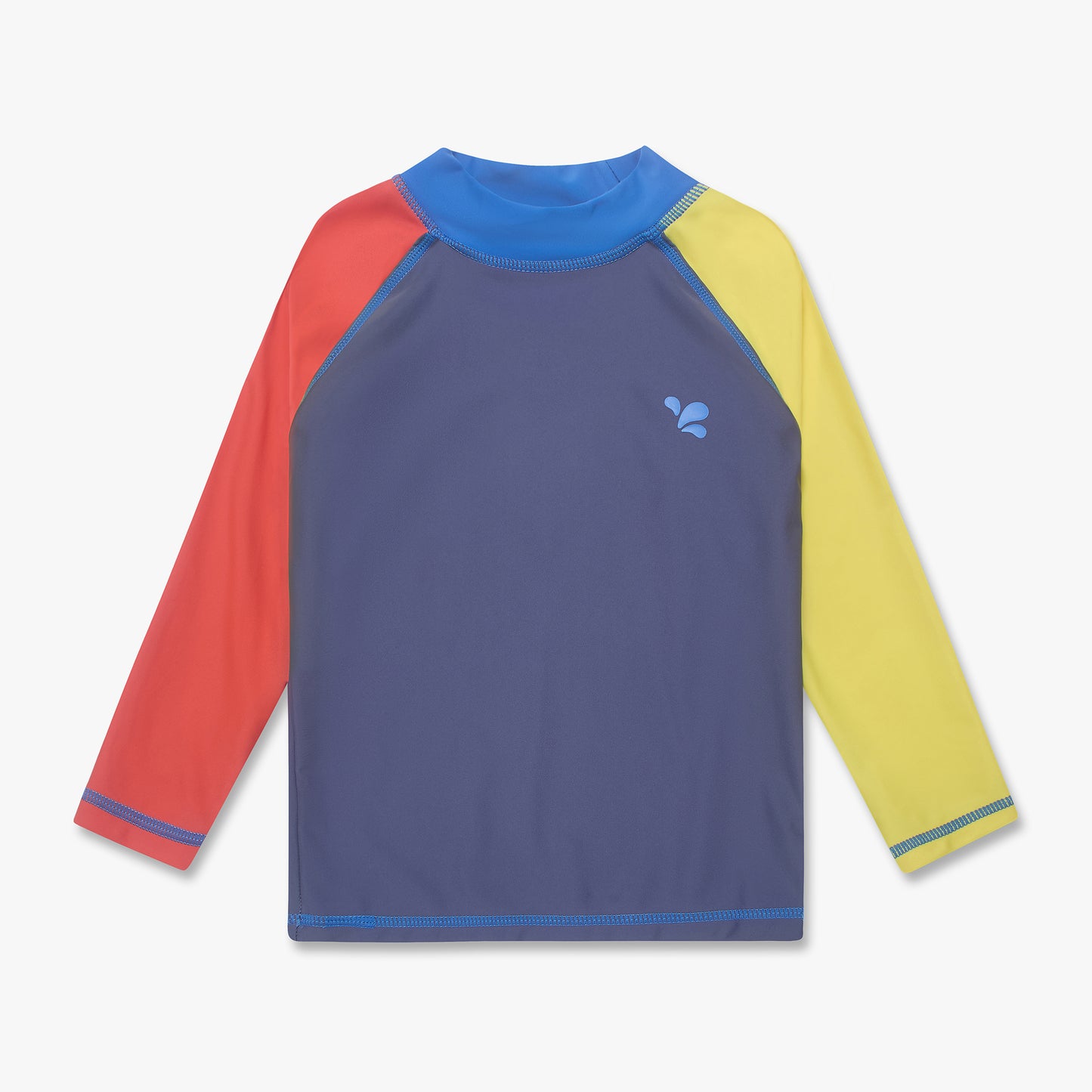 UV Protective Rash Vest Navy Colourblock