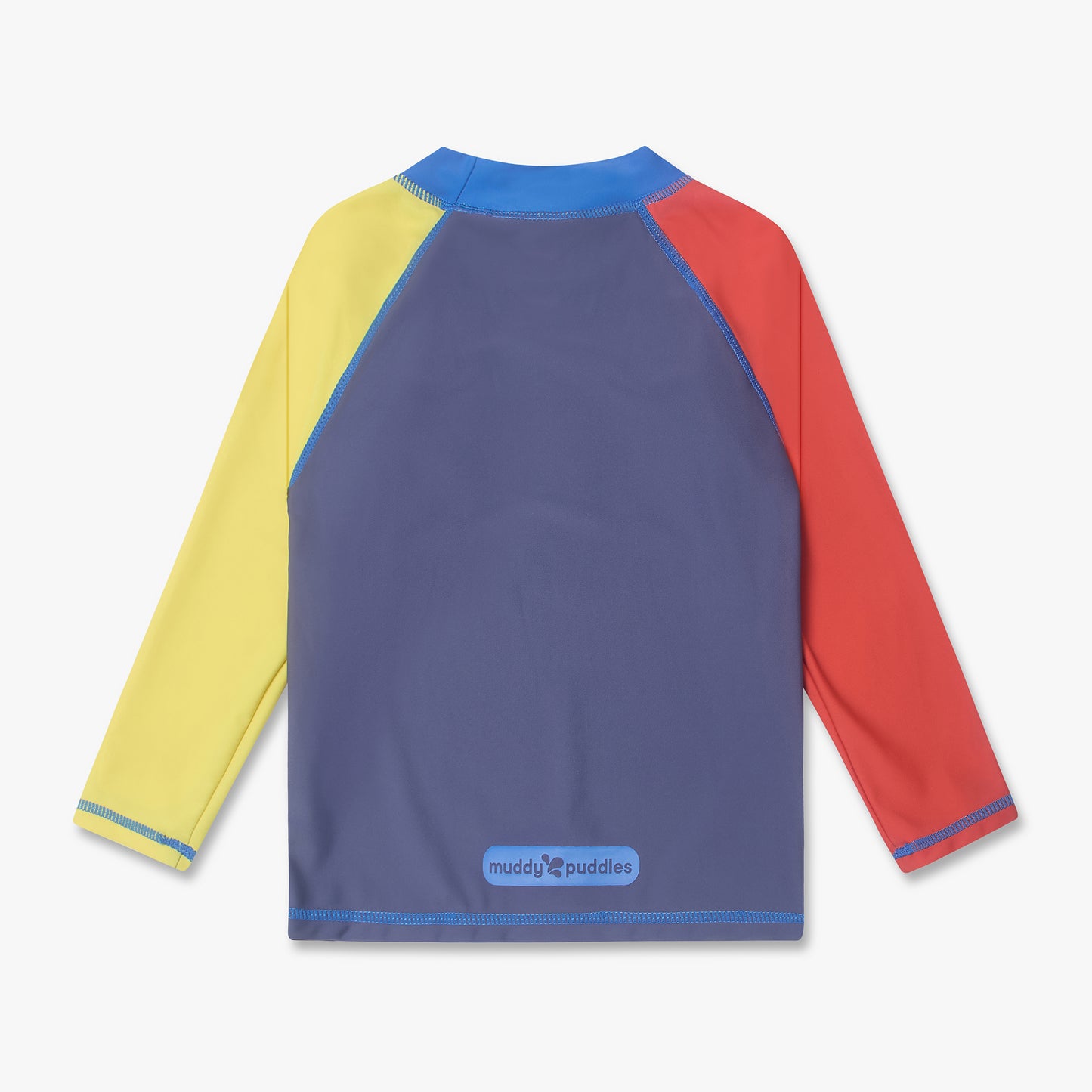 UV Protective Rash Vest Navy Colourblock