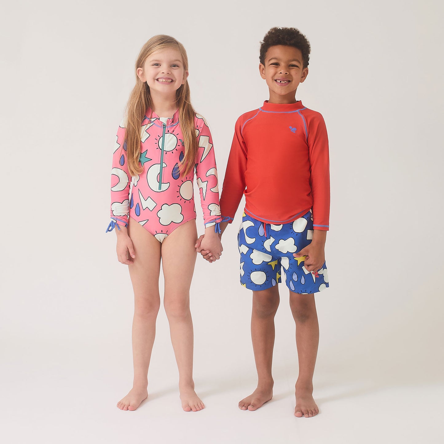 UV Protective Rash Vest Red