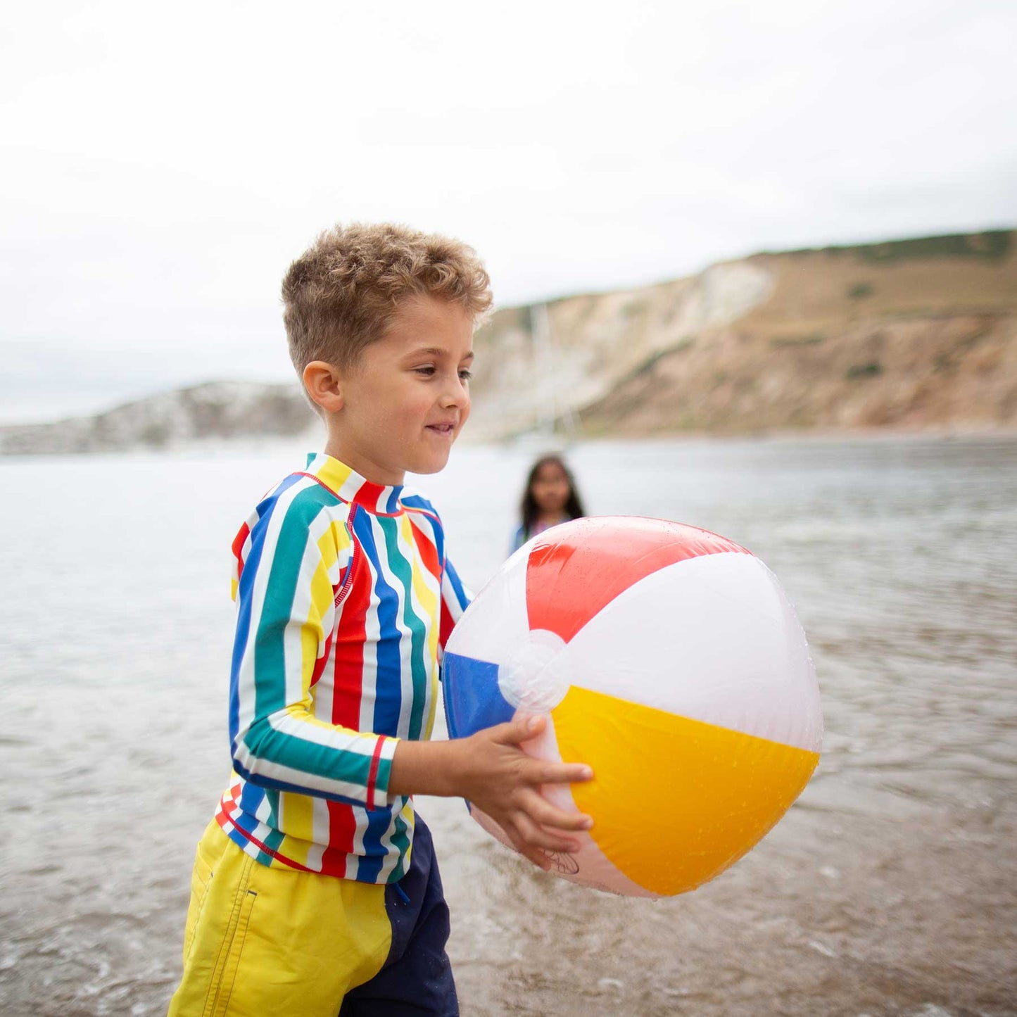 UV Protective Rash Vest Multi Stripe